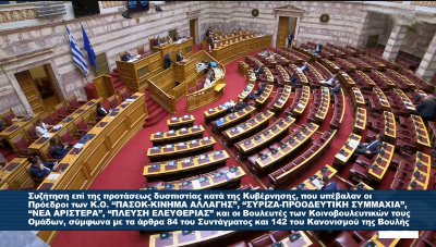 Επίθεση από την αντιπολίτευση, αντεπίθεση από την κυβέρνηση