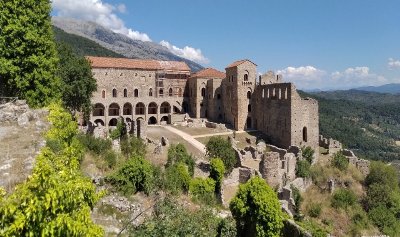 Έργα συντήρησης στο Παλάτι και στον Ναό της Οδηγήτριας στον Μυστρά