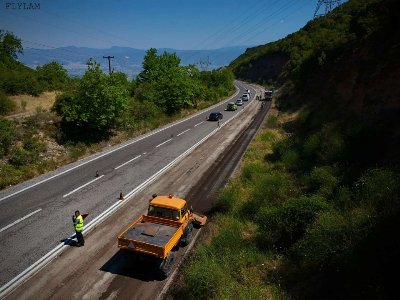 Έργα ασφαλτόστρωσης στις επαρχιακές οδούς στη Φθιώτιδα