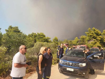 Δήμαρχος Χαλκιδέων: Ευχαρίστησε όσους βοήθησαν στην κατάσβεση της πυρκαγιάς