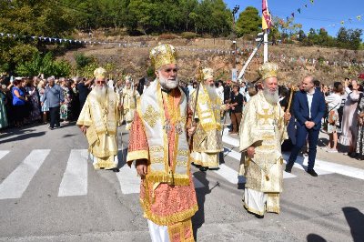 Με λαμπρότητα εορτάστηκε η 55η επέτειος των εγκαινίων του Προσκυνηματικού Ι. Ναού του Οσίου Ιωάννου του Ρώσσου στο Προκόπι