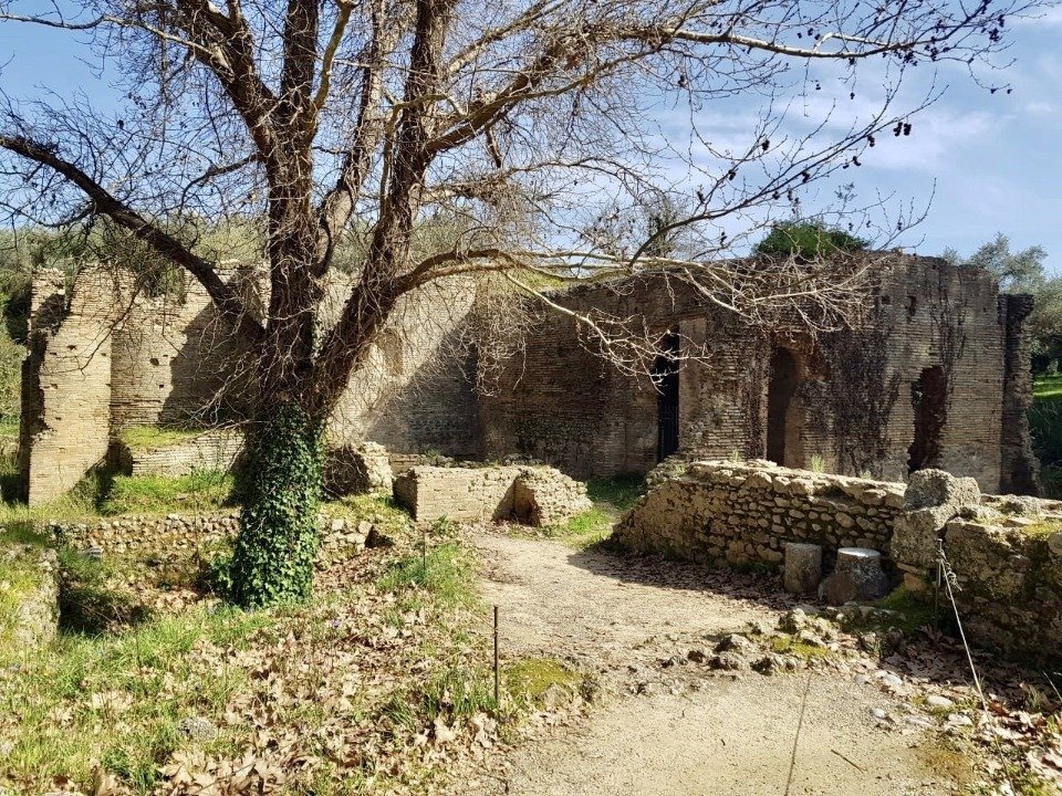 Αποκαθίστανται οι ρωμαϊκές θέρμες του Νέρωνα στην Αρχαία Ολυμπία