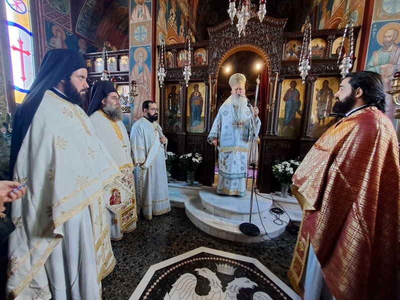 Πανηγύρισε η Ιερά Μονή Γοργοεπηκόου Ψαχνών