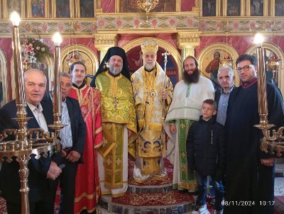 Ο Επίσκοπος Σκοπέλου επισκέφθηκε τα Καλύβια Κηρέως