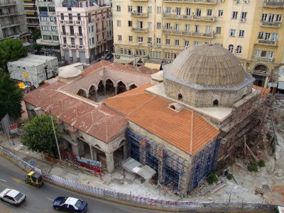 Έργα αποκατάστασης στο Τεμένος Χαμζά Μπέη, στη Θεσσαλονίκη