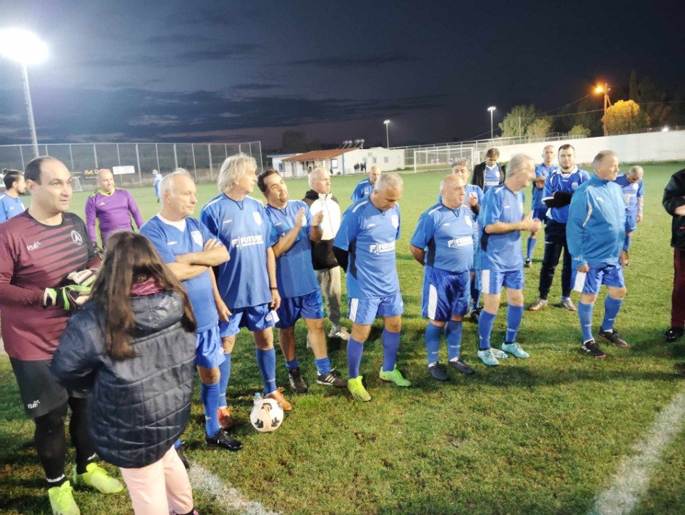 Πραγματοποιήθηκε ο φιλανθρωπικός ποδοσφαιρικός αγώνας, για τον Βαγγέλη Σακαλή