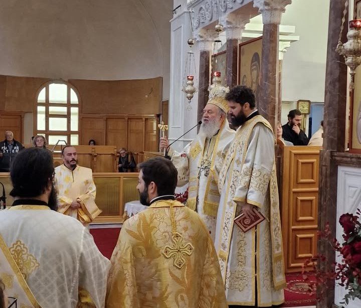 Χειροτονία διακόνου στην Ιερά Μονή του Οσίου Πορφυρίου στο Μήλεσι