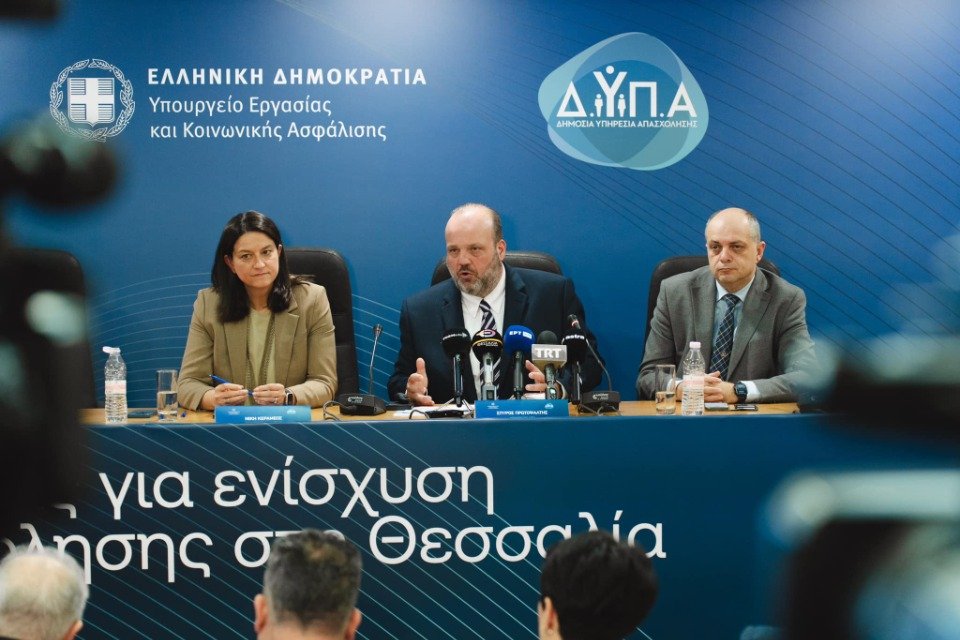 Άνοιξαν οι αιτήσεις για τα προγράμματα απασχόλησης 6.500 ανέργων στη Θεσσαλία