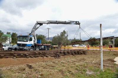 Γκάζι για την επέκταση του Προαστιακού Σιδηρόδρομου από Άνω Λιόσια μέχρι Μέγαρα