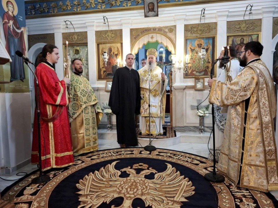 Χειροθέτηση νέου Αναγνώστη στην Ιερά Μητρόπολη Χαλκίδας